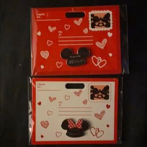 Disney Mickey & Minnie Mouse Matching Pins
